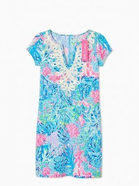 NWT LILLY PULITZER Brewster Dress Sink Or Swim Size XS
